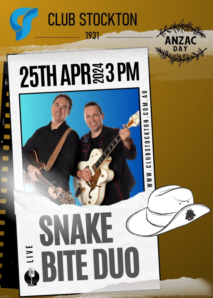 SNAKE BITE DUO ANZAC DAY