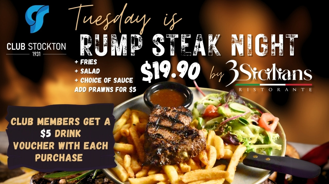 Steak Night Club Stockton by 3Sicilians